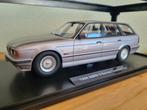 Uitverkoop! BMW 5-serie Touring E34 1996 zilvergrijs 1:18 T9, Overige merken, Auto, Nieuw, T9