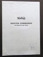 Norton Commando 750 Strassentest - 1968, Motoren, Handleidingen en Instructieboekjes, Overige merken