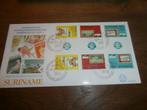 rep suriname fdc keerdrukken e 133XX TBBP WITTE HUIS, Verzenden, Gestempeld