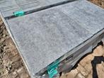 Trippel T grijs nuance 60x60x4 terrastegels + facet s-partij, Gecoat, Nieuw, Ophalen of Verzenden, 10 m² of meer