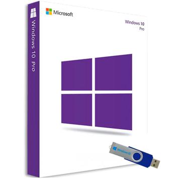 Windows 10 Pro USB installatie stick met Licentie beschikbaar voor biedingen