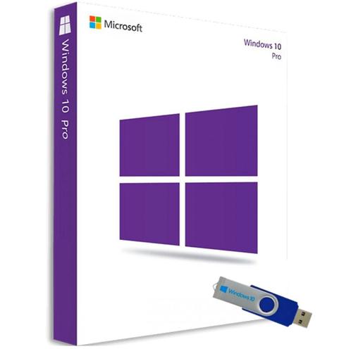 Windows 10 Pro USB installatie stick met Licentie, Computers en Software, Besturingssoftware, Nieuw, Windows, Verzenden