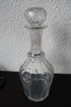 Oude glazen karaf, Antiek en Kunst, Antiek | Glas en Kristal, Verzenden