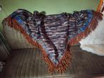 Boho Omslagdoek / Sjaal Wol & Viscose, Ophalen of Verzenden, Gedragen