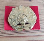 Baretembleem Oranje Gelderland, Ophalen of Verzenden, Landmacht, Nederland, Embleem of Badge