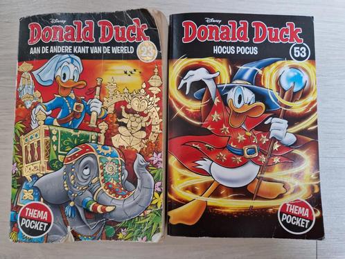 Donald Duck thema pockets 23 en 53, Boeken, Stripboeken, Gelezen, Meerdere stripboeken, Ophalen of Verzenden