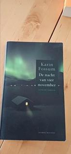 Karin Fossum - De nacht van vier november, Gelezen, Ophalen of Verzenden, Nederland, Karin Fossum