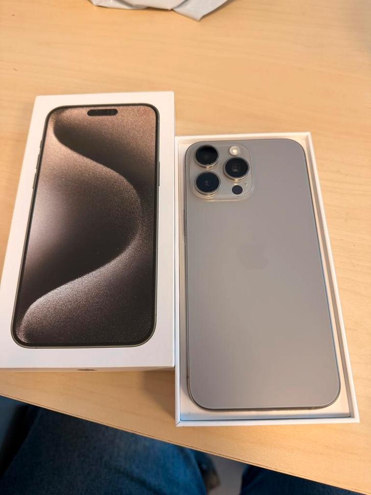 iPhone 15 Pro Max 256GB – zeer goede staat, Telecommunicatie, Mobiele telefoons | Apple iPhone, Zo goed als nieuw, 256 GB, iPhone 15 Pro Max