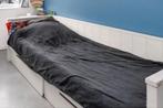 2 Woood bedbank bedladen + evt bed gratis, Ophalen, Gebruikt, 90 cm, Eenpersoons