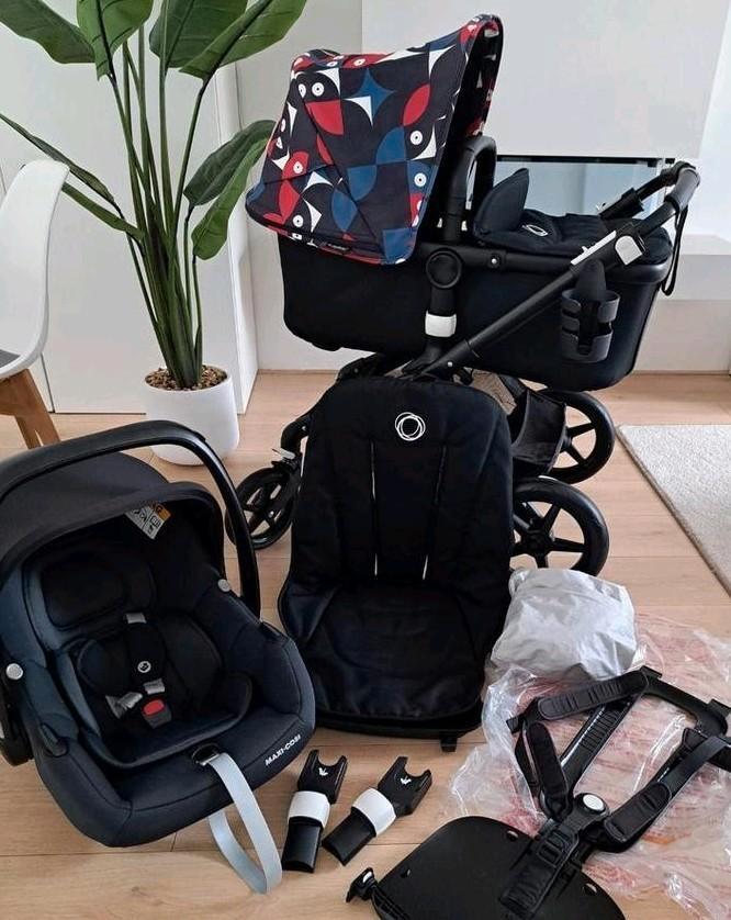 Bugaboo Fox Limited Edition &MAXI COSI, Kinderen en Baby's, Kinderwagens en Combinaties, Zo goed als nieuw, Bugaboo, Duowagen