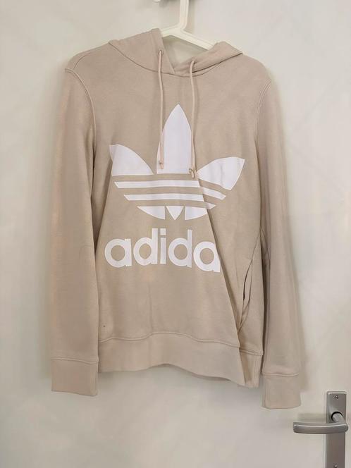 Dames Adidas Adicolor Trefoil hoodie trui sweater vest S, Kleding | Dames, Sportkleding, Zo goed als nieuw, Overige typen, Maat 36 (S)