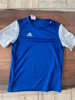 Sport shirt blauw voor 8-9 jaar Adidas, Kinderen en Baby's, Kinderkleding | Maat 134, Ophalen of Verzenden, Gebruikt, Jongen of Meisje