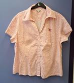 McGregor blouse korte mw wit + rode kleine bloemen 46 46150, McGregor, Verzenden, ., Maat 46/48 (XL) of groter