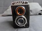 *Lubitel 2 oog camera gemaakt in de USSR, Audio, Tv en Foto, Fotocamera's Analoog, Ophalen of Verzenden, Compact, Zo goed als nieuw