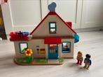 Playmobil 1 2 3 woonhuis, Kinderen en Baby's, Complete set, Zo goed als nieuw, Ophalen