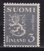 1356 - Finland michel 300 met plakkerrest Wapenleeuw Bieden, Postzegels en Munten, Postzegels | Europa | Scandinavië, Ophalen of Verzenden