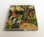 Retro Märchen puzzle Roodkapje - houten puzzels uit de ‘60., Antiek en Kunst, Ophalen of Verzenden