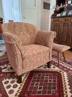 Fauteuil met voetstoel, Ophalen, Gebruikt, Minder dan 75 cm, Stof