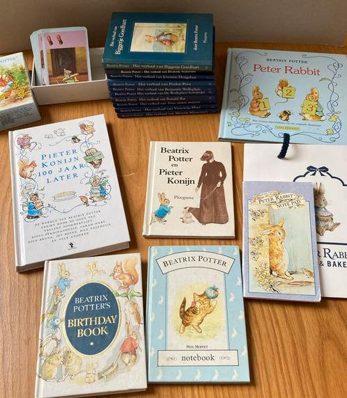 Beatrix Potter boeken+kwartetspel+pop-up+++++, Boeken, Overige Boeken, Zo goed als nieuw, Ophalen of Verzenden