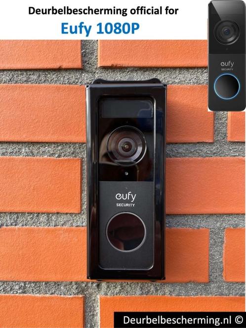 Eufy 1080P - video deurbel bescherming RVS (Anti-diefstal), Audio, Tv en Foto, Videobewaking, Nieuw, Buitencamera, Verzenden