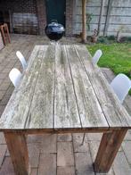 outdoor table, Tuin en Terras, Ophalen, Gebruikt, Rechthoekig, Hout