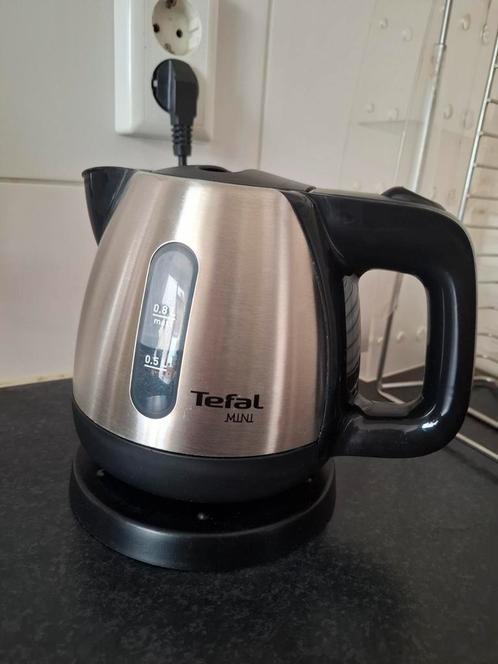 Tefal mini waterkoker RVS, Witgoed en Apparatuur, Waterkokers, Zo goed als nieuw, Rvs, Ophalen of Verzenden