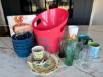 Diverse Keukenartikelen - Borden, Glazen, Kommen, Ophalen, Gebruikt