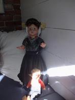 2 Oude poppen in 1 koop o.a. papier-macheé, Verzamelen, Poppen, Ophalen of Verzenden, Gebruikt, Pop