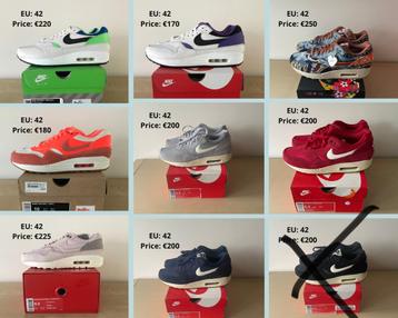 Meerdere Nike Air Max 1s in maat 42! Patta Atmos beschikbaar voor biedingen