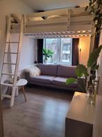 Ikea Stora wit hoogslaper 140x200, Huis en Inrichting, Slaapkamer | Stapelbedden en Hoogslapers, Ophalen, Gebruikt, Hoogslaper