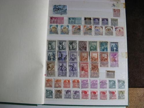 Postzegelalbum met postzegels o.a. Italie Amerika etc, Postzegels en Munten, Postzegels | Volle albums en Verzamelingen, Ophalen of Verzenden