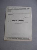 Declaratie van Werken - Bureau voor Muziek-Auteursrecht Buma, Verzenden