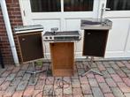 Vintage stereoset cassettespeler platenspeler Philips, Audio, Tv en Foto, Ophalen, Philips, Gebruikt, Losse componenten