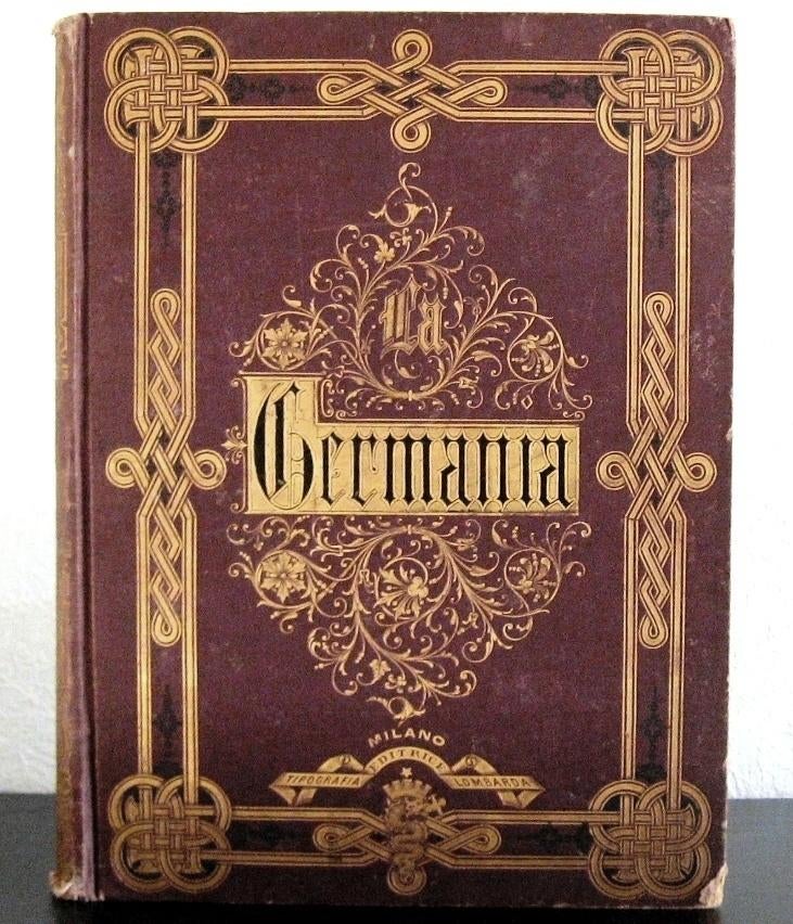 La Germania Duemila Anni di Vita Tedesca 1879 Duitsland, Ophalen of Verzenden