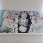 Happy hour! Schilderij voor in keuken of restaurant, Ophalen of Verzenden