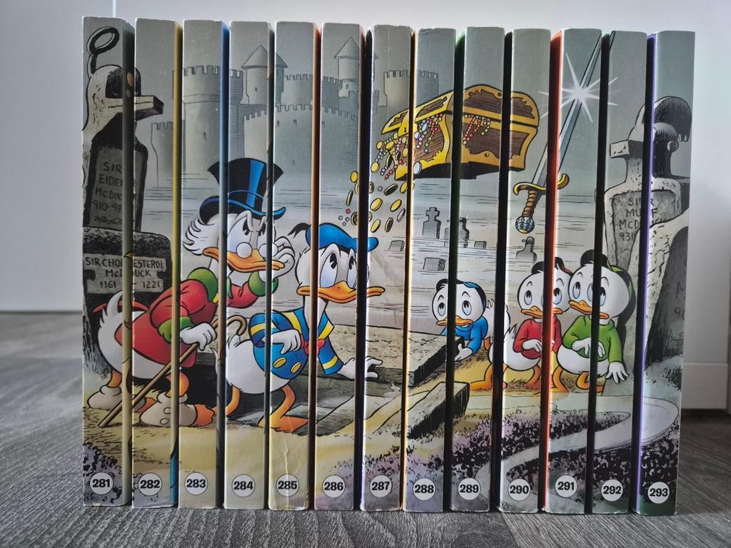 5 complete series Donald duck pockets, vraagprijs vanaf, Boeken, Stripboeken, Gelezen, Complete serie of reeks, Ophalen of Verzenden