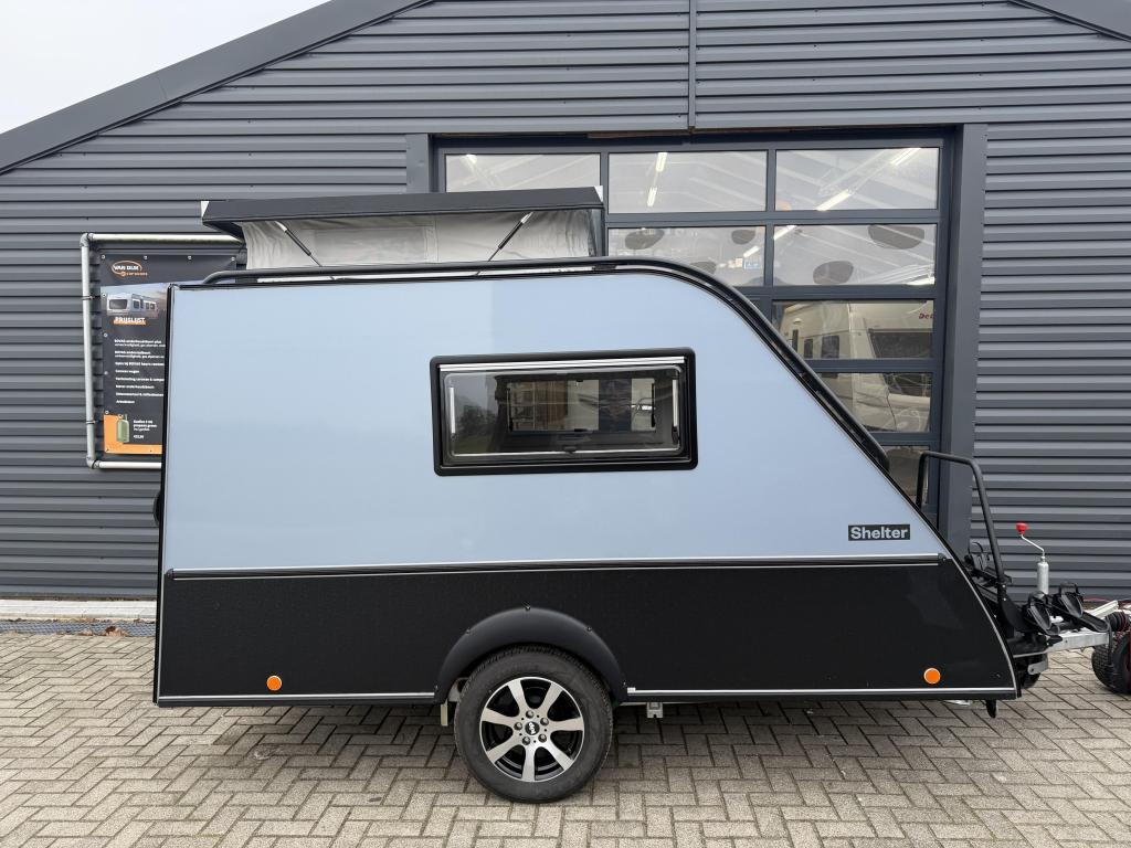Kip Shelter | 750 kg | hefdak | de waard luifel | nieuwstaat, Caravans en Kamperen, Caravans, Overige typen, Kip, Bedrijf, Treinzit