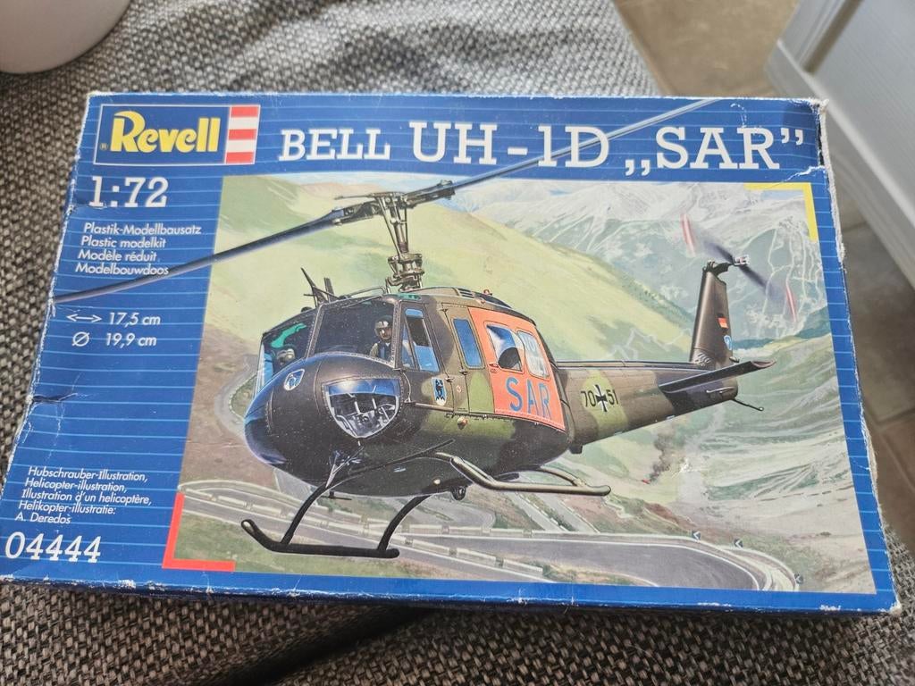 Revell Bell UH-1D "SAR" modelbouw helikopter 1:72, Hobby en Vrije tijd, Ophalen of Verzenden