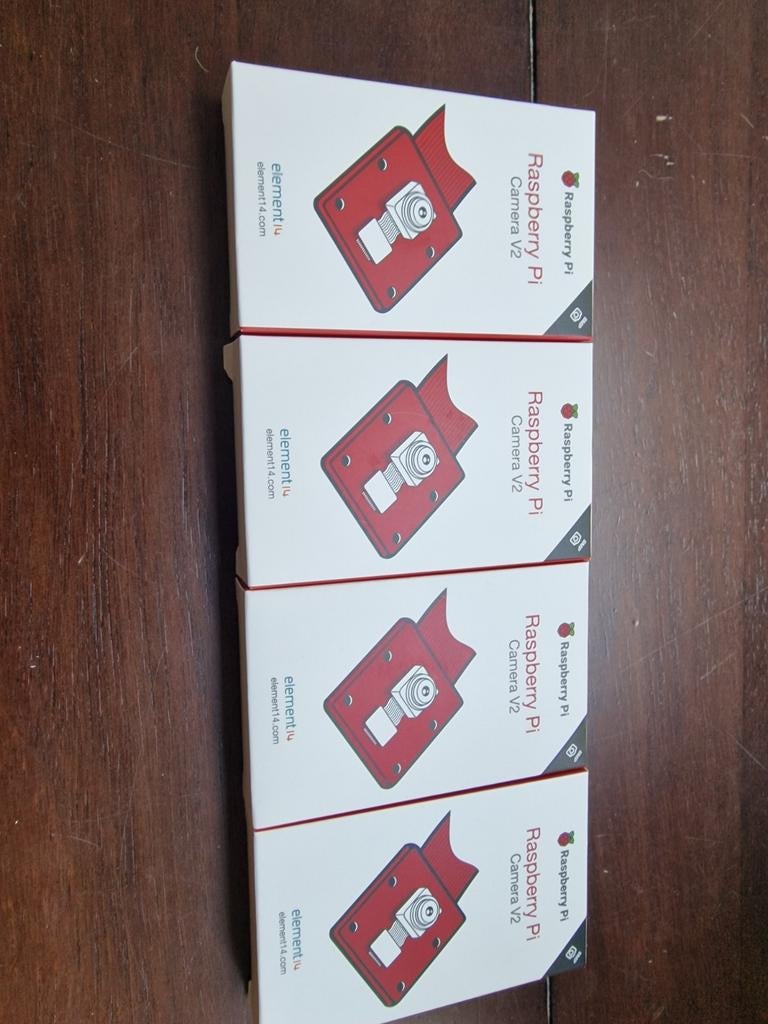 4x Raspberry Pi Camera V2 - Nieuw in gesealde verpakking, Computers en Software, Webcams, Nieuw, Ophalen of Verzenden