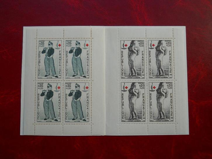Frankrijk 1963 Carnets Croix-Rouge Yv.2012 postfris, Postzegels en Munten, Postzegels | Europa | Frankrijk, Postfris, Ophalen of Verzenden