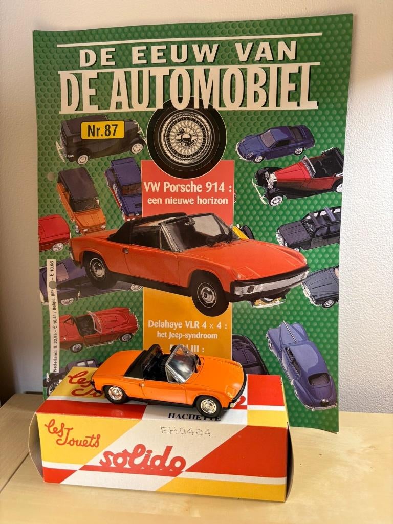 Volkswagen Porsche 914, uit nalatenschap., Hobby en Vrije tijd, Modelauto's | 1:43, Ophalen of Verzenden, Nieuw, Auto, Solido