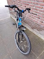 Blauwe jongensfiets, Ophalen, Gebruikt, 20 inch, Handrem