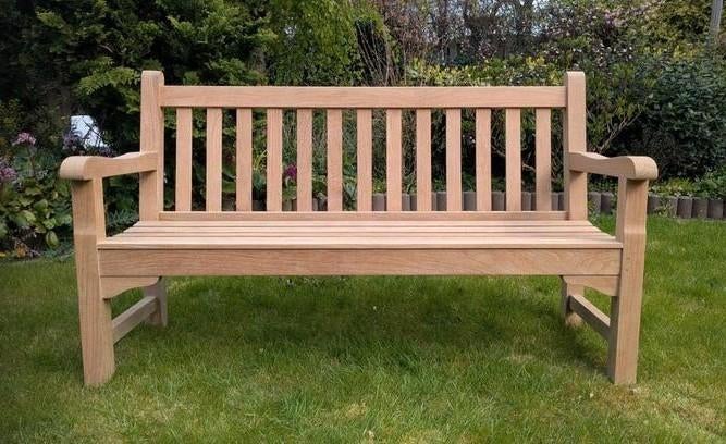 Barlow Tyrie Glenham Teakhouten Tuinbank 150 cm - Nieuwstaat, Tuin en Terras, Tuinbanken, Ophalen of Verzenden, Zo goed als nieuw