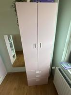 Roze kledingkast met lades smastad ikea, Ophalen, Overige materialen, Gebruikt, 200 cm of meer