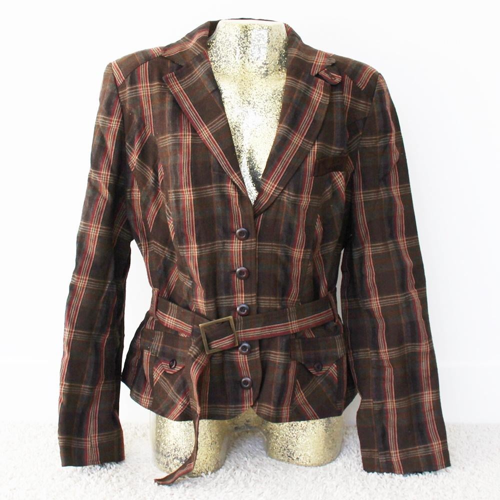 Scarva Woman Jasje - 90* (M) € 45,-, Kleding | Dames, Jasjes, Kostuums en Pakken, Zo goed als nieuw, Jasje, Maat 38/40 (M), Bruin