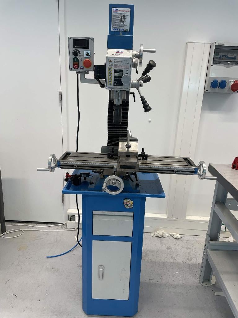 HBM freesmachine BF 25 + veel accessoires, Ophalen, Gebruikt, Overige soorten, HBM machines