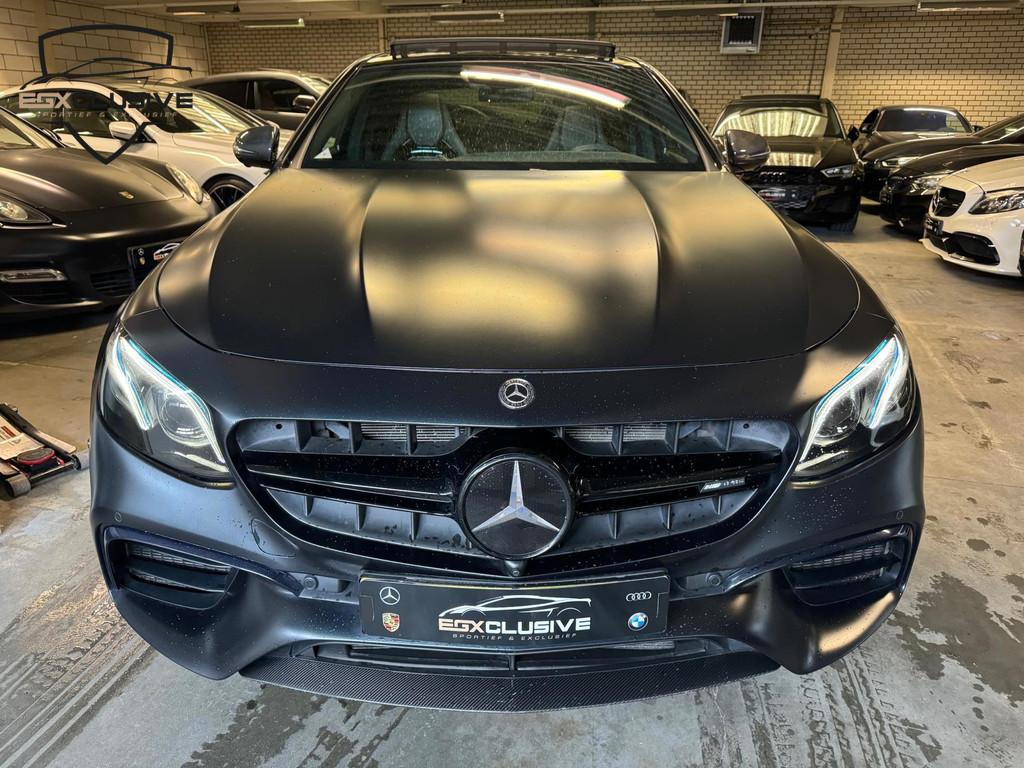 Mercedes-Benz E-klasse AMG E63 S 4MATIC+ Edition1 Ceramic/Sc, Auto's, Mercedes-Benz, Automaat, Gebruikt, Verwarming stoelen achter