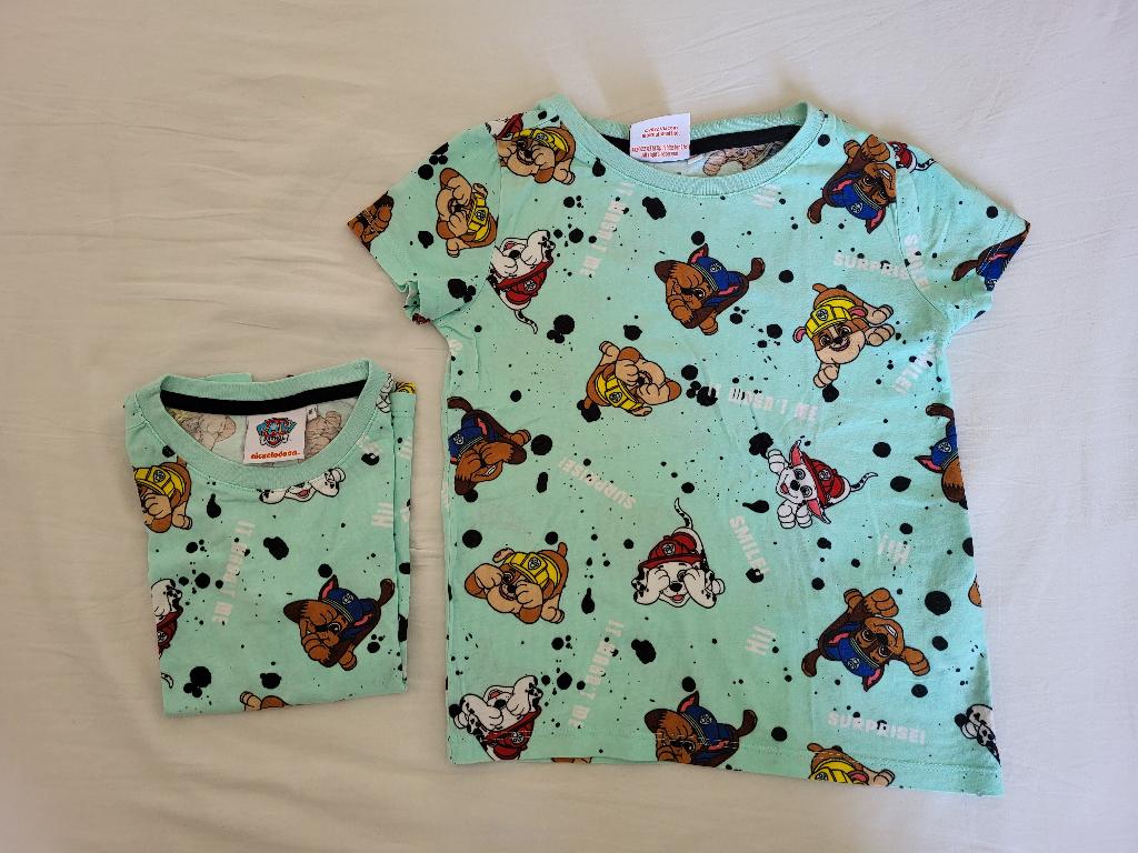 NOG 1 t-shirt Paw Patrol mt 116 €1,50 p.s. z.g.a.n., Ophalen of Verzenden, Zo goed als nieuw, Jongen, Shirt of Longsleeve