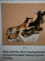 Royal Dux Porcelain Czechoslovakia  Urbach Ditmar, Ophalen, Gebruikt, Dier