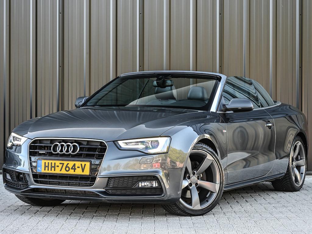 Audi A5 Cabriolet 3.0 TDI quattro Sport Edition | NL-Auto |, Auto's, Audi, Automaat, Gebruikt, Cabriolet, 4 stoelen